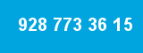 928 773 36 15 928 773 36 15